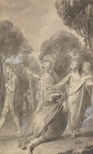 Una delle sei illustrazioni a "Le avventure di Telemaco figlio di Ulisse" di Fénelon