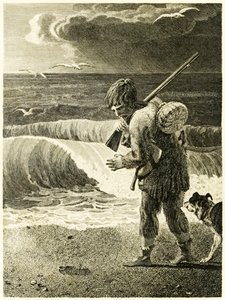 Robinson Crusoe scopre l