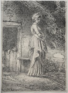 Specimens of Polyautography: La mela perduta, 1803 da Thomas Stothard