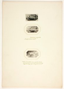 Studio per una tavola tratta da *Il Compito* da Thomas Stothard