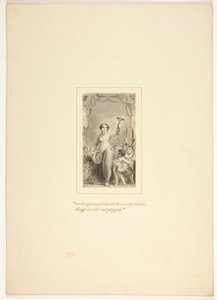 Studio per una tavola da Il compito da Thomas Stothard