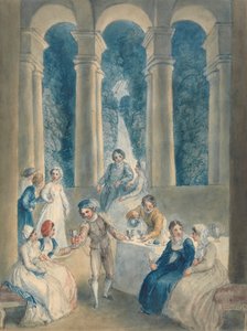 Il decimo giorno del Decameron da Thomas Stothard