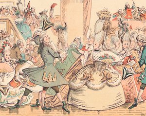 Un ballo di corte nel XVIII secolo