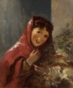 Signora che Porta Rami di Agrifoglio, 1850