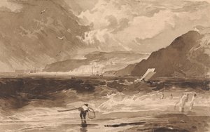 Lyme Regis, Dorsetshire, una burrasca da Thomas Sully