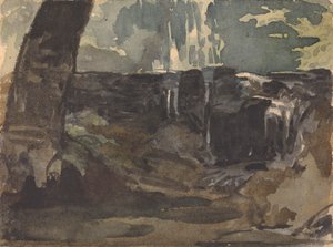 Paesaggio Roccioso, Grande Tronco d