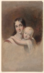 Studio per "Ritratto di Mrs. James Robb e i suoi tre figli," Ogden Museum of Southern Art, New Orleans, LA da Thomas Sully