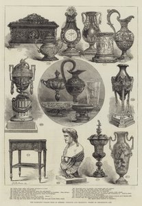 La vendita di Hamilton Palace presso Messers Christie e Mansion, Opere di arte decorativa