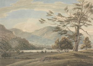 Paesaggio: Alberi, laghi e montagne, Distretto dei Laghi da Thomas Sunderland