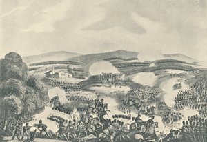 Battaglia di Quatre Bras, 16 giugno 1815, 1815 1909 da Thomas Sutherland
