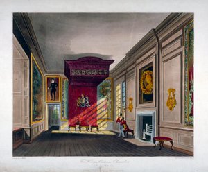 Vista interna del Palazzo di St James, Westminster, Londra, 1816 da Thomas Sutherland