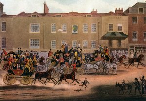 Posta del Nord al Peacock, Islington, 1823 1927