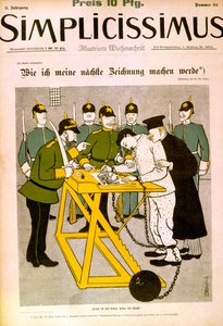 Censura della stampa tedesca da Thomas Theodor Heine