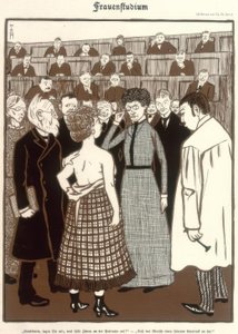 Studio delle donne da Thomas Theodor Heine