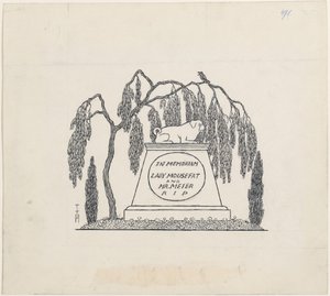 Tomba del carlino da Thomas Theodor Heine