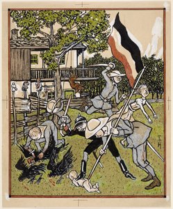 Come cantavano gli antichi; Simplicissimus V/22 da Thomas Theodor Heine