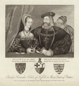 Charles Brandon Duca di Suffolk e Maria Regina di Francia