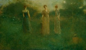 Nel Giardino, 1892-1894 da Thomas Wilmer Dewing