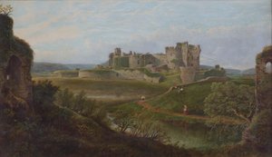 Castello di Caerphilly da Thomas Waters
