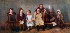 Il sorriso, 1842, 1912 da Thomas Webster