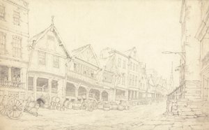 Watergate Street, Chester da Thomas Webster