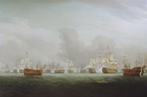 La battaglia del glorioso primo di giugno, 1794