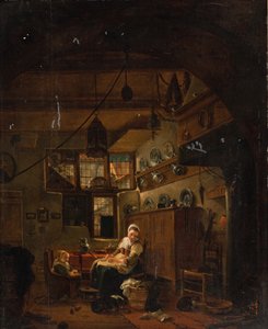 Interno di una Fattoria Olandese