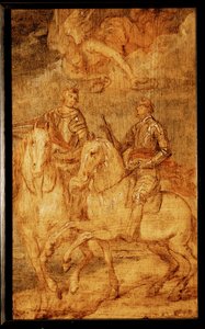 Maurizio e Federico di Nassau nella battaglia di
Nieuwpoort ... da Thomas Willeboirts