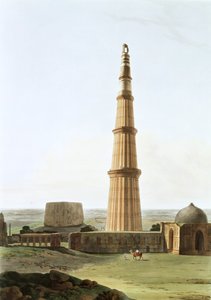 Il Qutb Minar vicino a Delhi