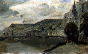 Il Ponte a Dinant da Thomas William Roberts