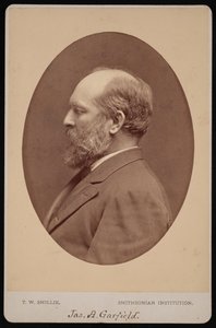 Ritratto di James Abram Garfield da Thomas William Smillie