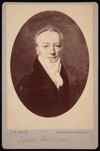 Ritratto di James Smithson da Thomas William Smillie