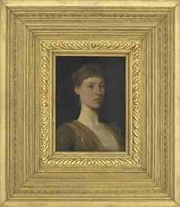 Ritratto di una giovane ragazza, 1888 da Thomas Wilmer Dewing