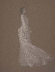 Il vestito rosa, c.1894 da Thomas Wilmer Dewing