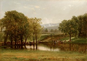 Il battesimo da Thomas Worthington Whittredge