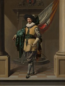 Ritratto di Loef Vredericx come alfiere da Thomas de Keyser