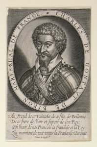 Charles de Gontaut, duca di Biron, maresciallo di Francia da Thomas de Leu