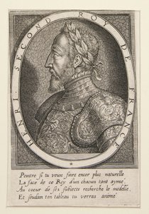 Enrico II, re di Francia da Thomas de Leu