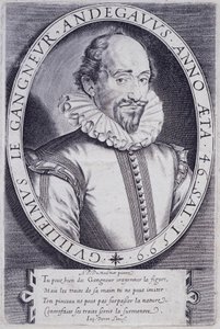 Ritratto di Guillaume Le Gangneur (1553-1624), segretario della camera del re di Francia da Thomas de Leu