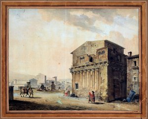 Roma. La casa di Ponzio Pilato, 1788