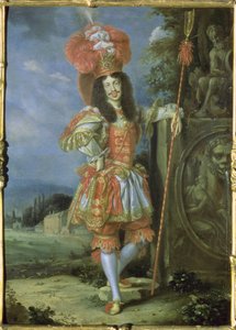 Leopoldo I (1640-1705), Sacro Romano Imperatore, in costume teatrale, vestito come Acis da La Galatea, una favola musicata da Antonio Draghi, 1667