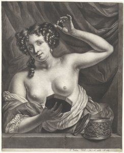 Donna alla finestra da Thomas van der Wilt