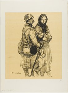 Un soldato per Pétain da Théophile Alexandre Pierre Steinlen