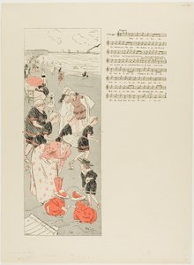 A Trouville da Théophile Alexandre Pierre Steinlen