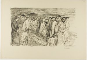 Uscire dalla miniera da Théophile Alexandre Pierre Steinlen