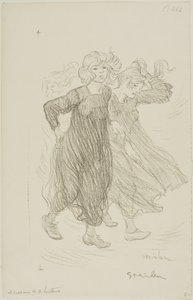 Raffica di vento da Théophile Alexandre Pierre Steinlen