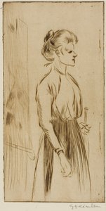 Donna dura da Théophile Alexandre Pierre Steinlen