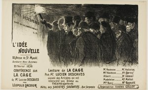La nuova idea da Théophile Alexandre Pierre Steinlen