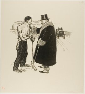 In basso da Théophile Alexandre Pierre Steinlen