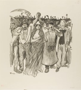 18 marzo da Théophile Alexandre Pierre Steinlen